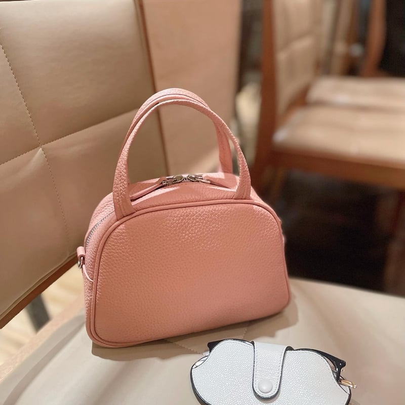 leather mini square bag | ENEU