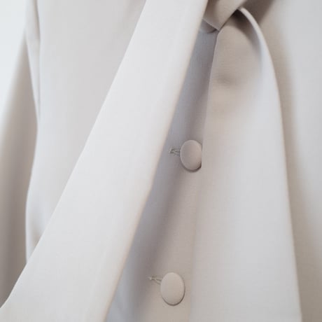 【9/17~再受注予約】bowtie peplum button jacket