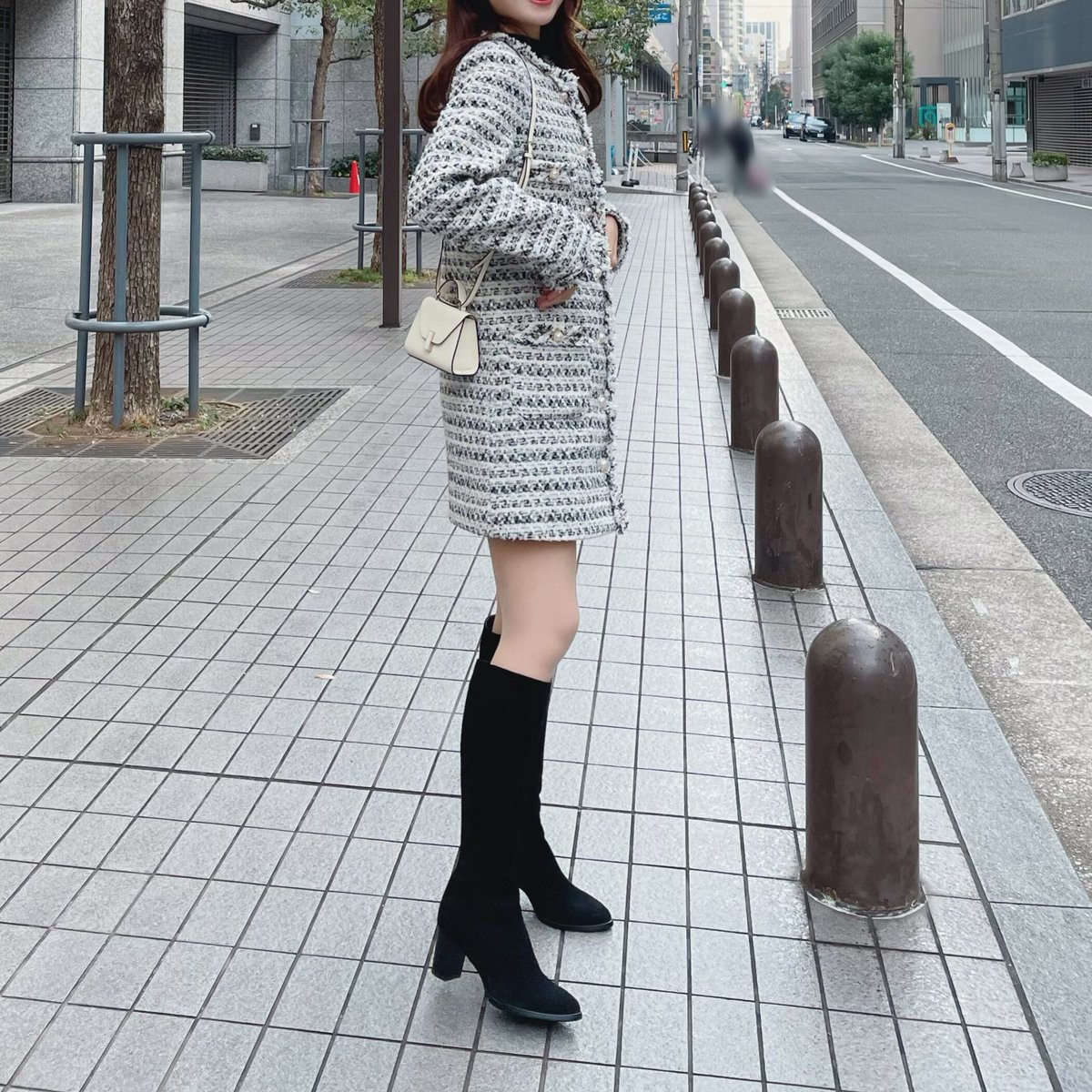 新品タグ付　イウエンマトフ　ツイード調トップス ニジュウサンク 23区 【滝沢眞規子さん着用/一部先行予約