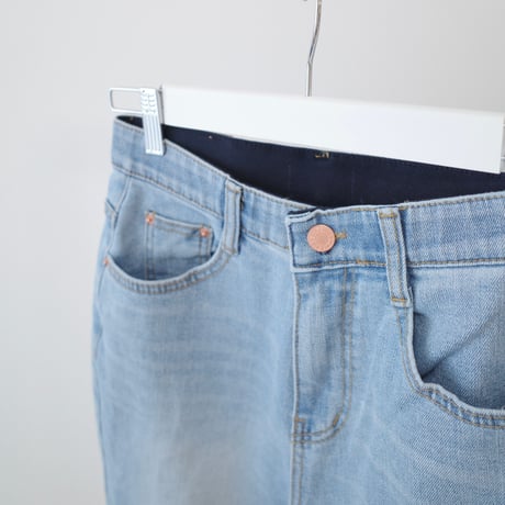 【6/4~再受注予約】Pale flare denim