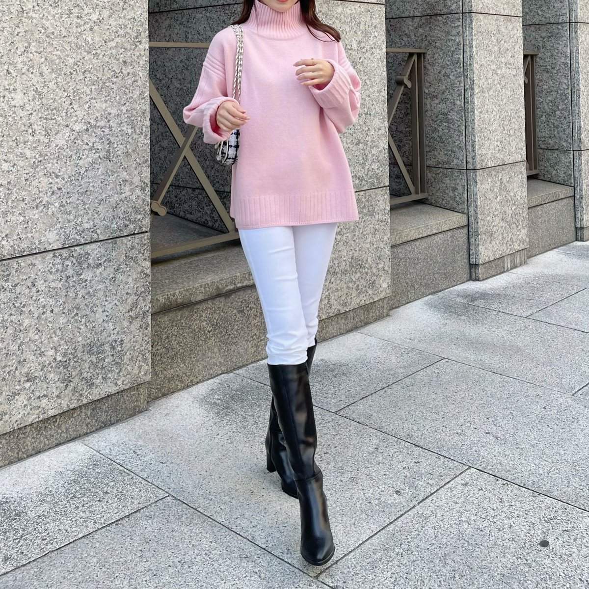 leather long boots | ENEU