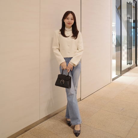 【6/4~再受注予約】Pale flare denim