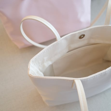 nylon shoulder mini tote bag