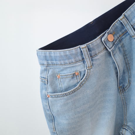 【6/4~再受注予約】Pale flare denim