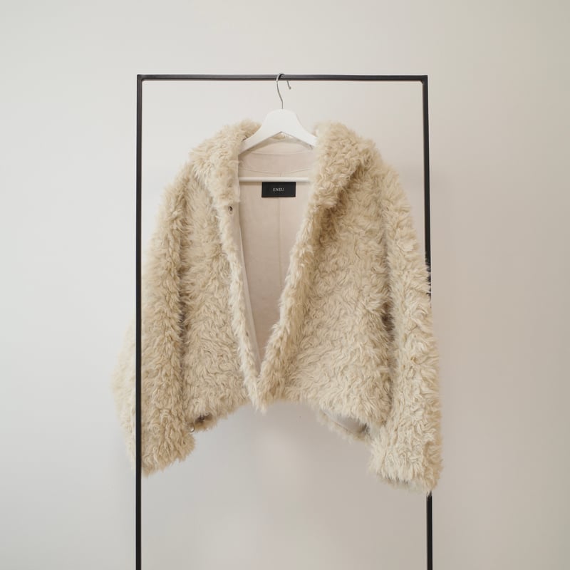 poodle hood coat | ENEU