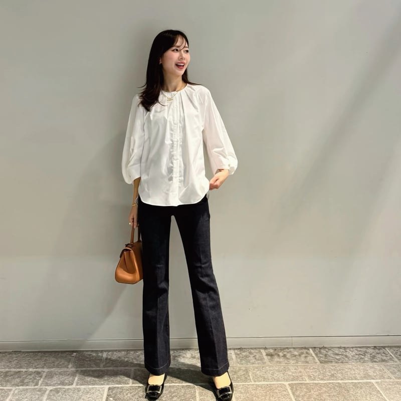 ENEU エヌー/ポケットフレアデニム フロントポケット/ハンナミ 韓国 5/21再入荷】pocket flare denim | ENEU