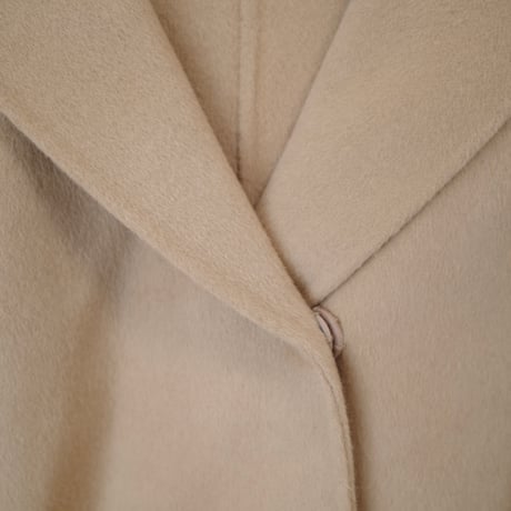 wool hood short coat