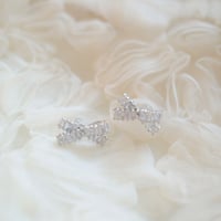 【6/25~再受注予約】ribbon bijou pierce