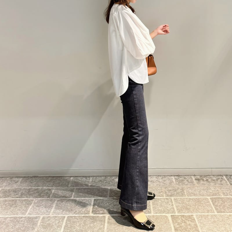 5/21再入荷】pocket flare denim | ENEU
