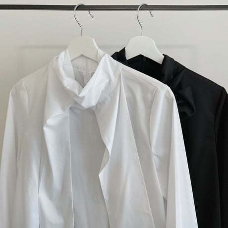 side bowtie blouse