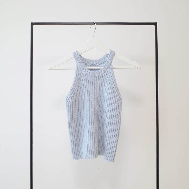 7/9再入荷】halter neck knit | ENEU