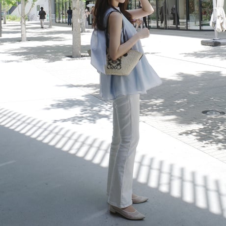 【6/4~再受注予約】bloom halter neck blouse