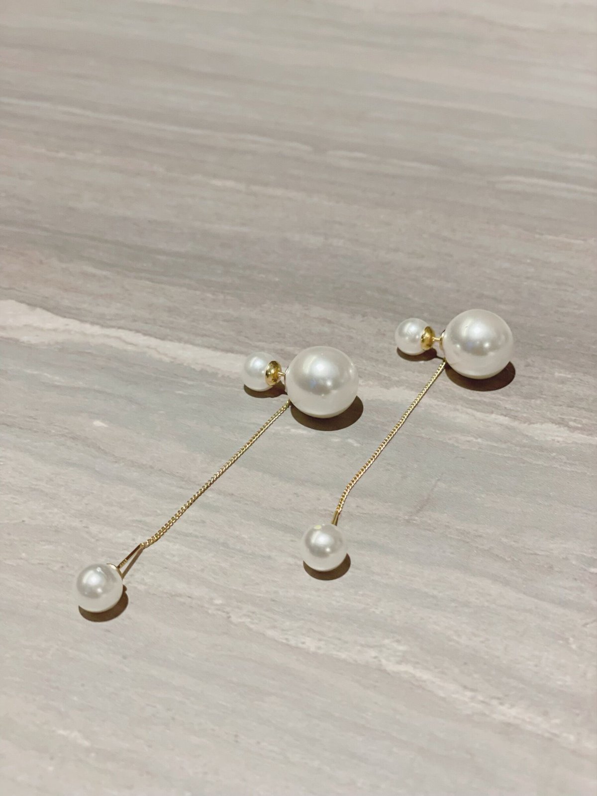 2way pearl chain pierce | ENEU