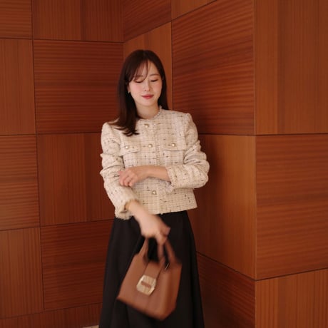 mix tweed jacket