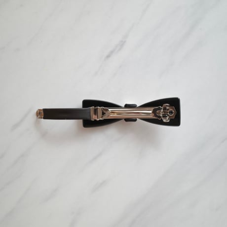mini ribbon barrette