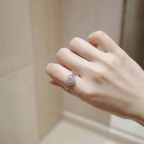 【9/24~再受注予約】heart ring