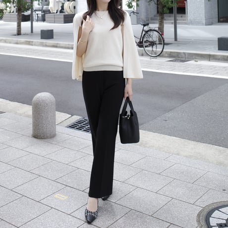 【10/1~再受注予約】 Cape wool knit