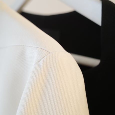 【10/15~再受注予約】boatneck peplum jacket
