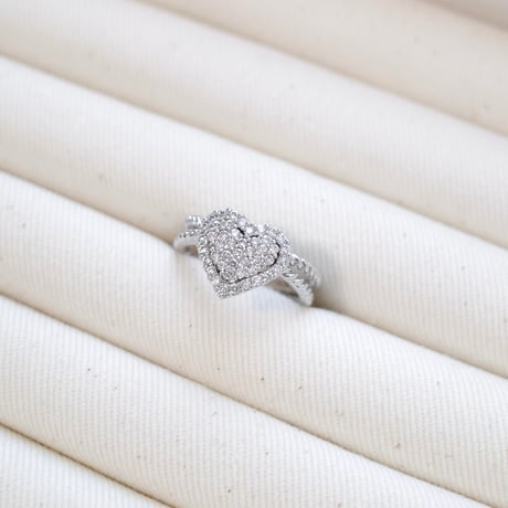【9/24~再受注予約】heart ring