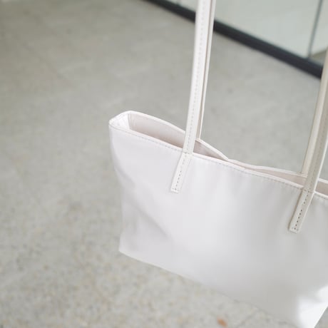 nylon shoulder mini tote bag