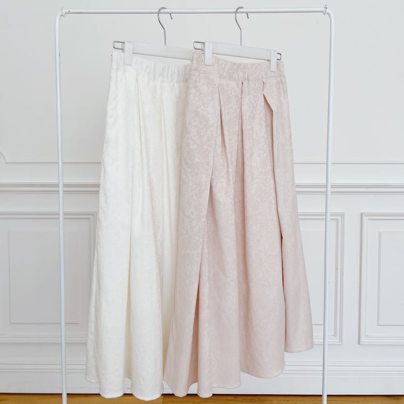 ワンピース ENEU Lily tuck flare dress ENEU Lily tuck flare dress