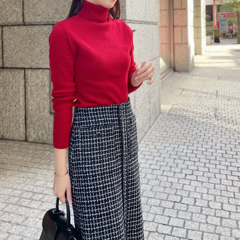 トップス ENEU polo rib knit eneu polo rib knit