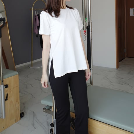 【9.11再入荷】side slit cutsew (pilates wear)