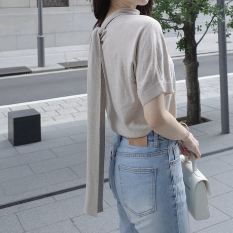 【9/17~再受注予約】bowtie raglan sleeve knit