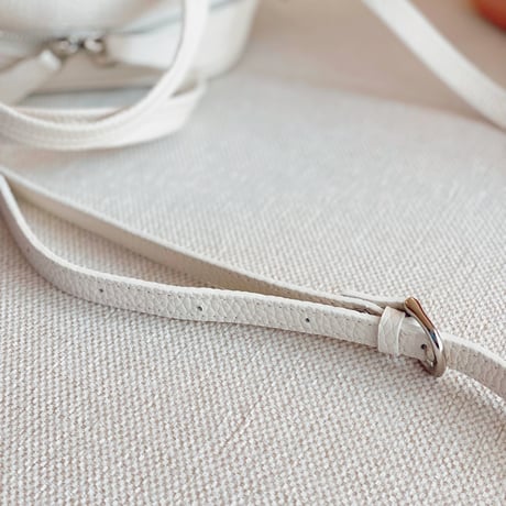 leather mini square bag