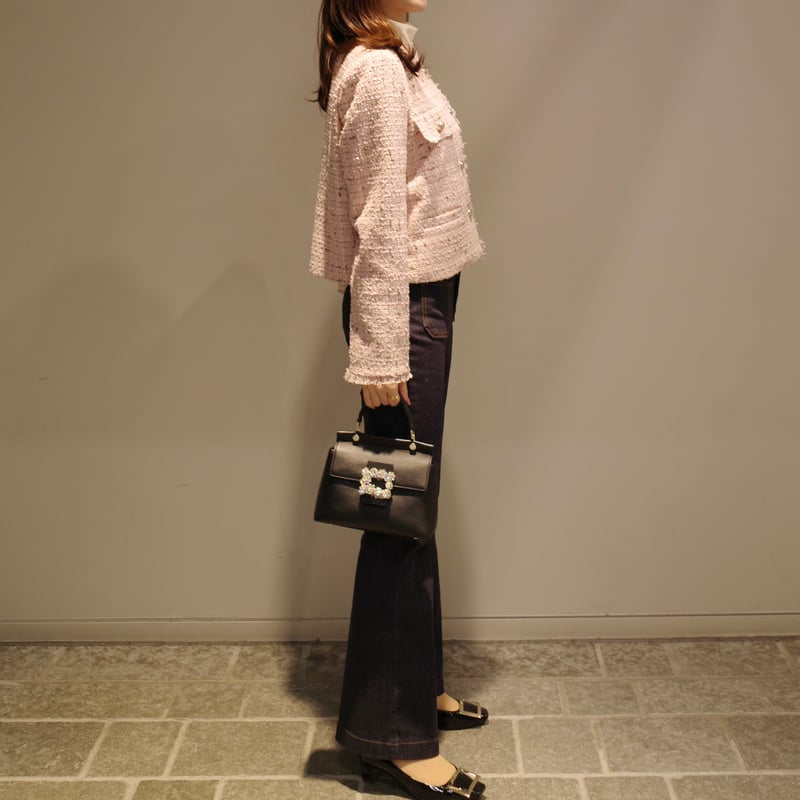 mix tweed jacket | ENEU