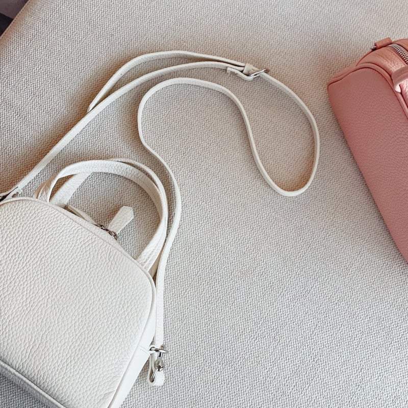 leather mini square bag | ENEU