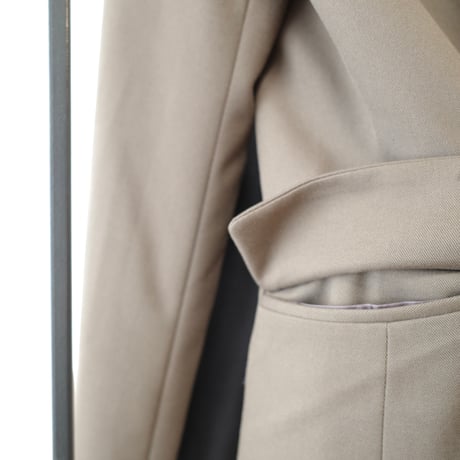 side button shape jacket