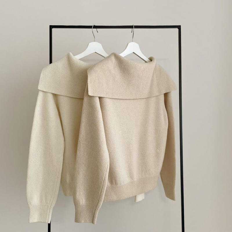 new sailor collar knit | ENEU
