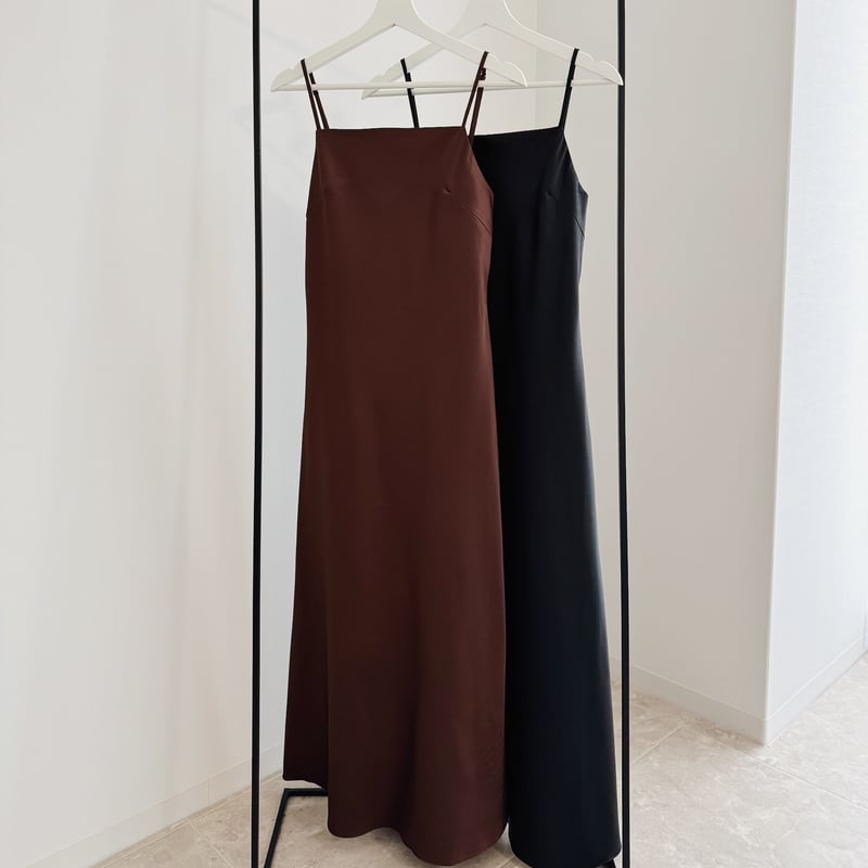 satin camisole onepiece | ENEU
