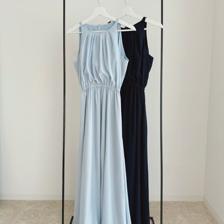 halter neck long op