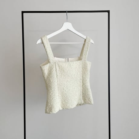 tweed bustier