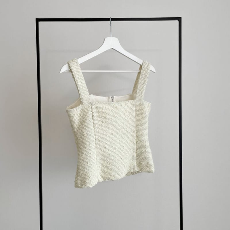 tweed bustier | ENEU