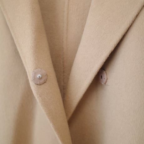 wool hood short coat