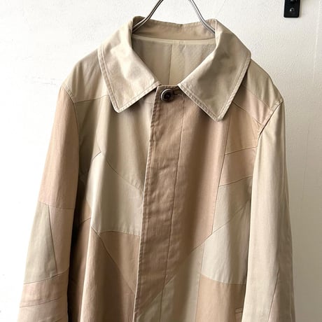 ANREALAGE Panel Patchwork Linen Cotton Coat (00's made in japan)