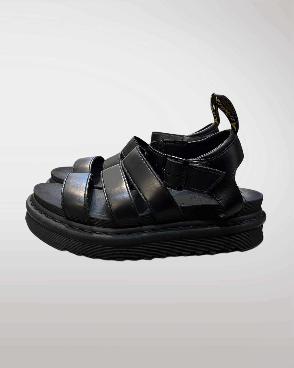 Dr.Marten's Gurkha Type Leather Sandals | Taffe