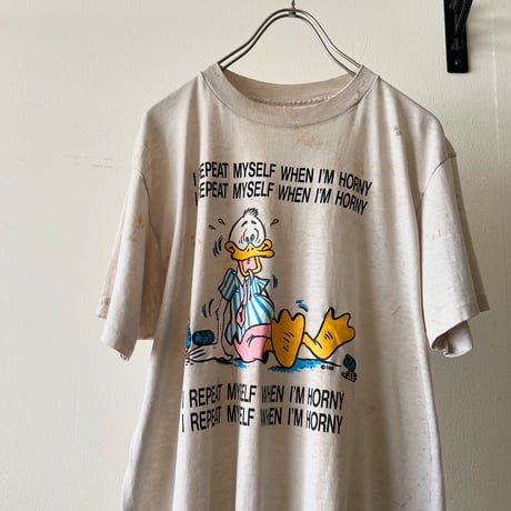 【BORO】 80's Royal First Class "Sloppy Duck" Print Tee (made in USA)