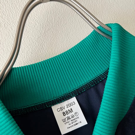 French Navy Velvet Training Sweat (deadstock/ size:88,L程度)
