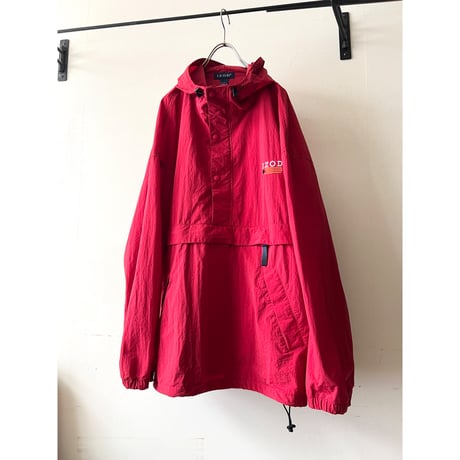 IZOD Embroidery Logo Nylon Anorak Parka