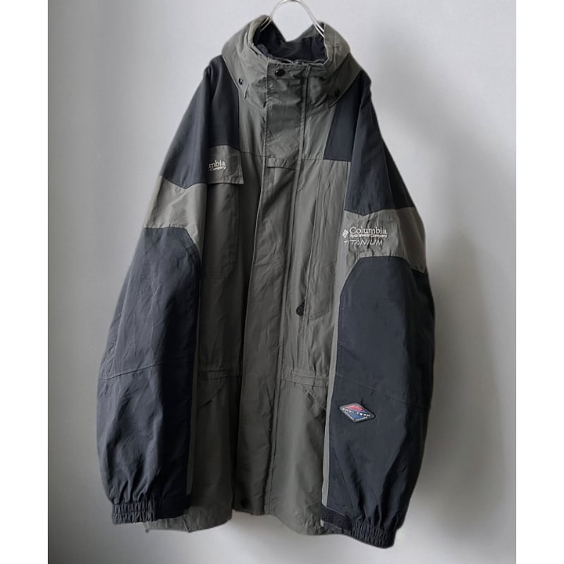【美品 高機能】US Columbia TITANIUM OMNI-TECH 90's columbia Titanium Omuni Tech Mountain JKT