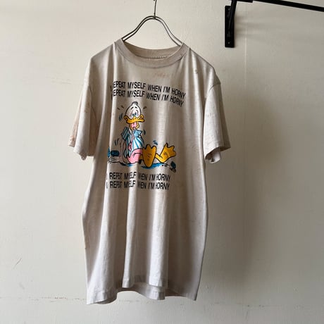 【BORO】 80's Royal First Class "Sloppy Duck" Print Tee (made in USA)