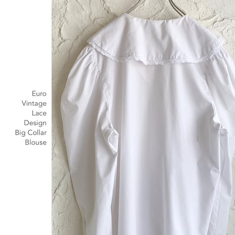 Euro Vintage Lace Designブラウス