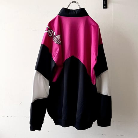 90's adidas Switch Pattern Big Logo Track JKT