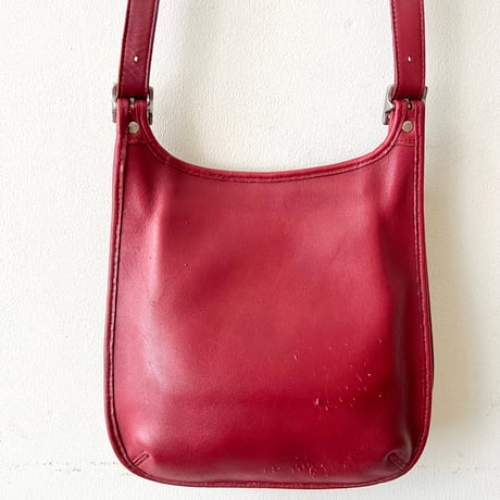 00's Old COACH Flap Shoulder Bag (made in USA)