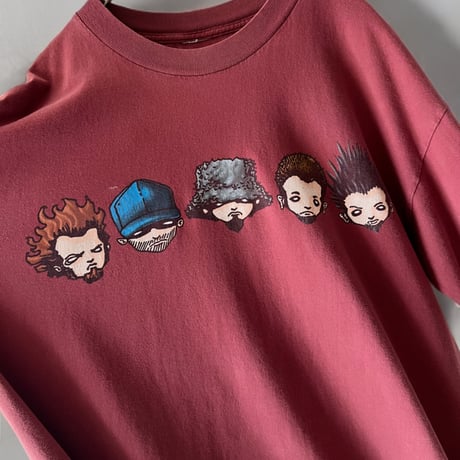 90's Limp Bizkit "School Bus" Print Tee (maybe…98's GIANT)