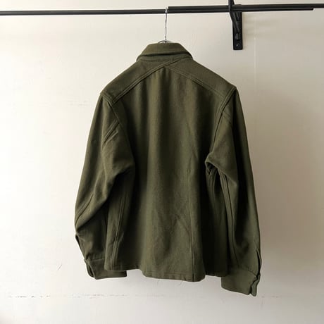 50's Vintage US Army OG-108 Wool Shirt JKT "korea shirt" (S)